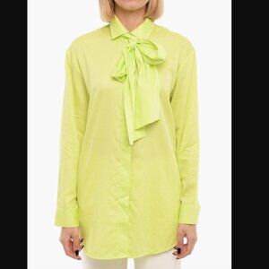 Samsoe Samsoe Long Sleeved ASTA Shirt With Ribbon Neck